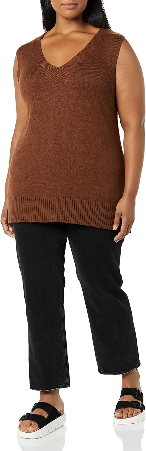 Amazon Essentials Women's Ultra Soft Sweater Vest (Previously Daily Ritual)