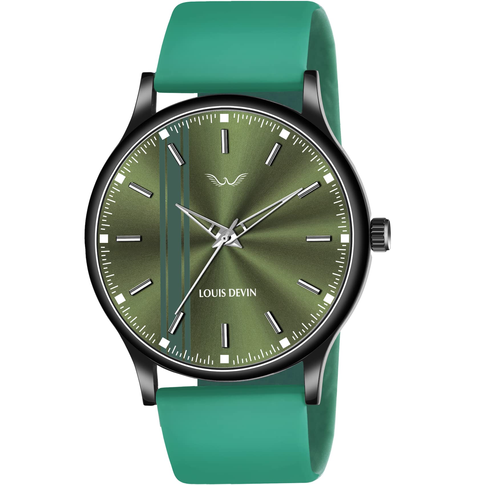 LOUIS DEVIN Silicone Watch for Men -10