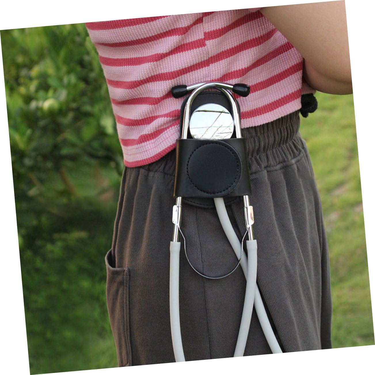 Ciieeo 3 Series Soporte De Estetoscopio De Pu Accesorios Médicos Seguro Y Profesional Uso Diario Atención Médica 2 Piezas X 3