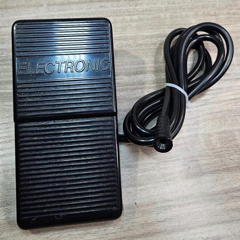 Pedal de control neumático de aire para máquinas de coser eléctricas Singer #988667-001