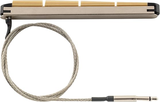 Musiclily Basic Transducer Under Bridge Saddle Ceramic Piezo Pickup for 4-String Acoustic Bass, 84mm6mm