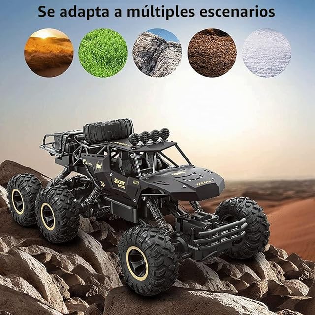 Foto 5 de 7 de SSBHDM RC Buggy Vehículo RC Todoterreno Grande de 18,1 Pulgadas
