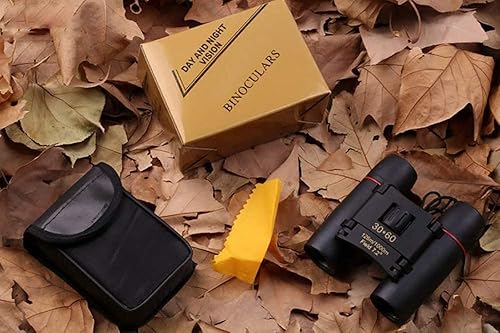 Miniatura 7 de Mini prismáticos 30x60 Peque241; os Telescopio Compacto con Bolsillo Ligero Impermeable Plegable para Mirar Viajes Senderismo Turismo Con