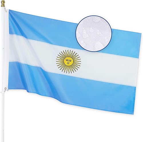 Bandera de Polonia de 3 x 5 pies para exteriores, nailon resistente, rayas cosidas, a prueba de decoloración, de larga duración, bandera nacional de