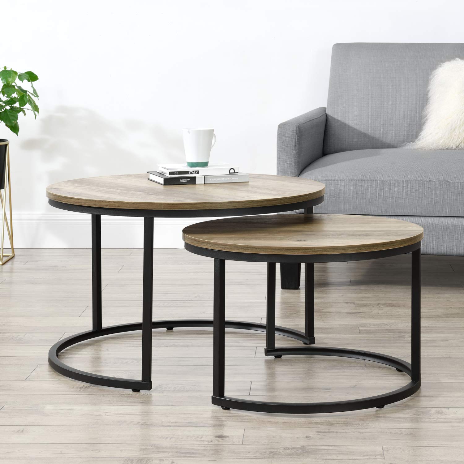 En.casa - Rond - Set van 3 - Tafels kopen? | Korting tot 23