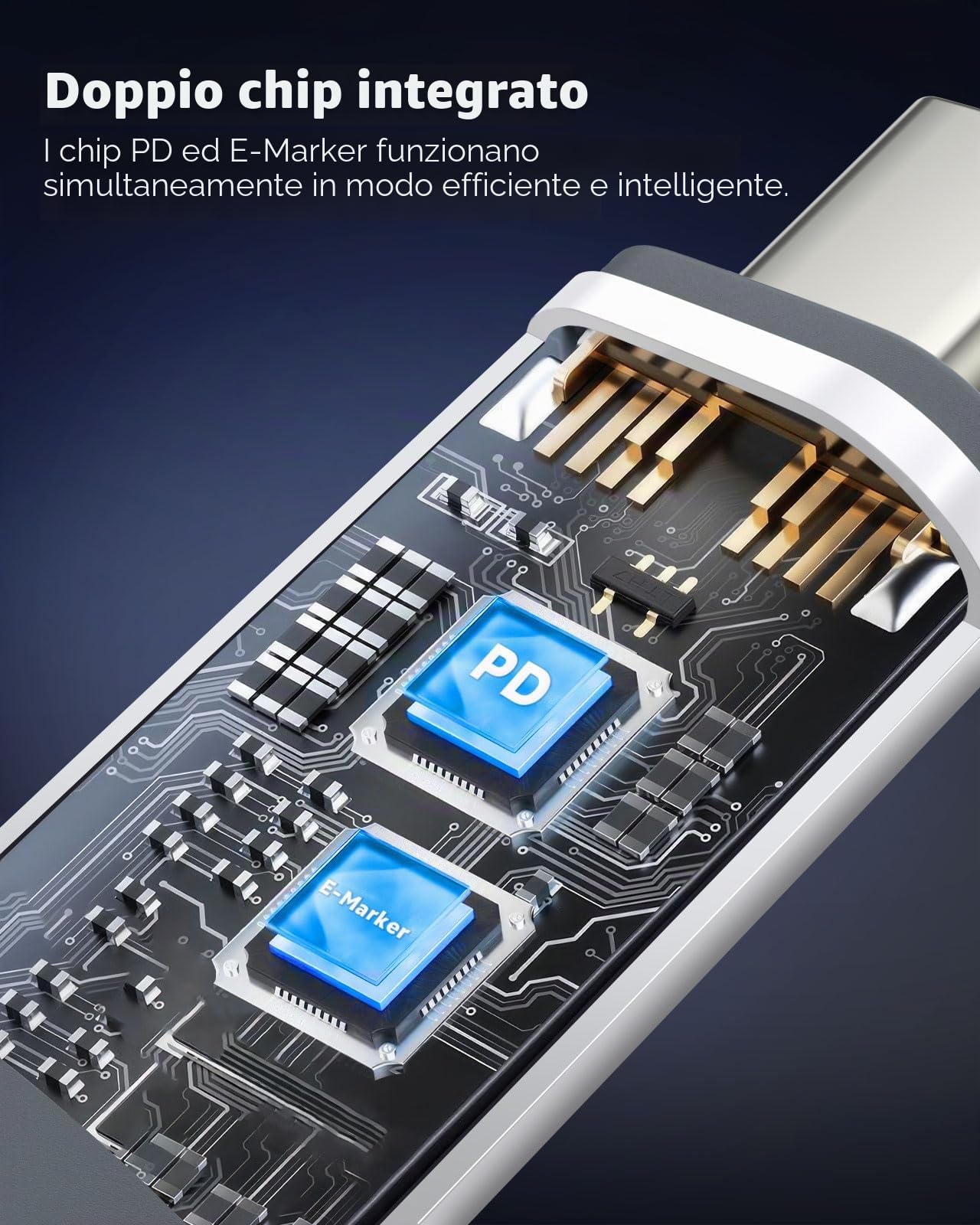 MoKo Adattatore da Lightning a USB C per iPhone 17 Air 16 16e 15 Pro Max Plus, 4 Pezzi, Bianco+Grigio