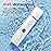 Bikini Trimmer for Women Pubic Hair: 2 in 1 Electric Razors for Women - Rechargeable Electric Shaver - IPX7 Waterproof Lady Shaver for Travel & Shower Use in Summer (White)