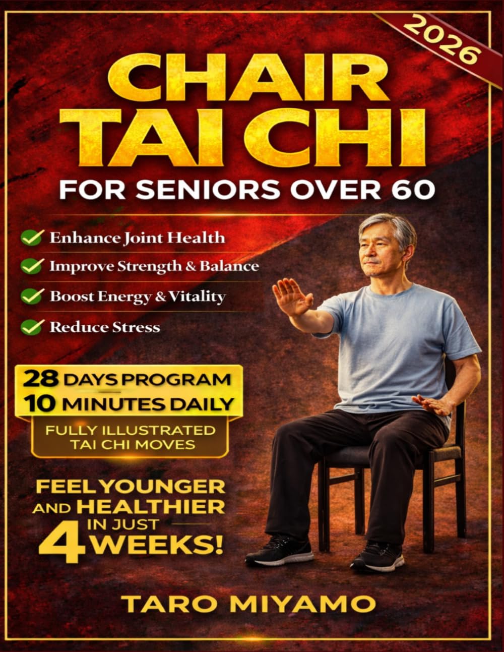 Chair Tai Chi for Seniors Over 60: A Step-by-Step Picture Guide to Gentle Exercises for Improved Balance, Flexibility, and Overall Wellness