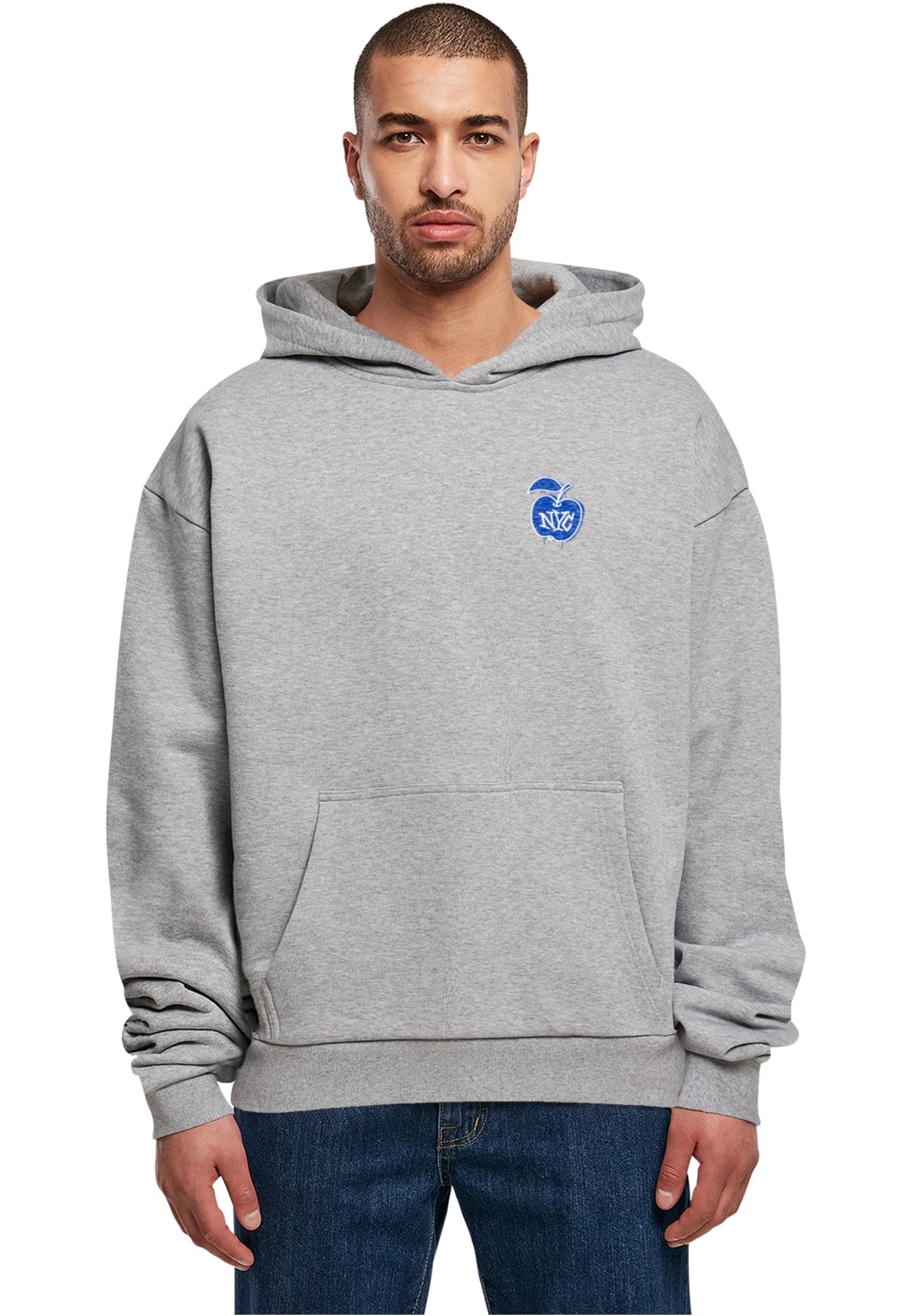 Mister Tee Herren Mt4026-big Apple NYC Ultra Heavy Cotton Box Hoody Hooded Sweatshirt (1er Pack)