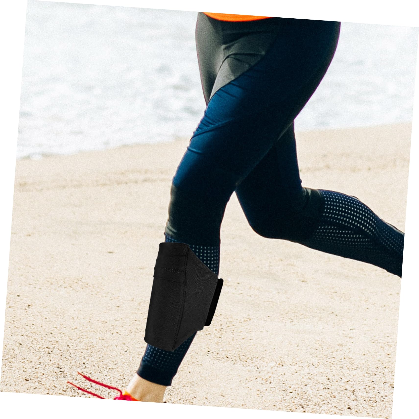 Toddmomy Borsetta Corsa per Cellulare Gamba per attività Outdoor Design Antishock per Smartphone Materiale Antiscivolo E Resistente