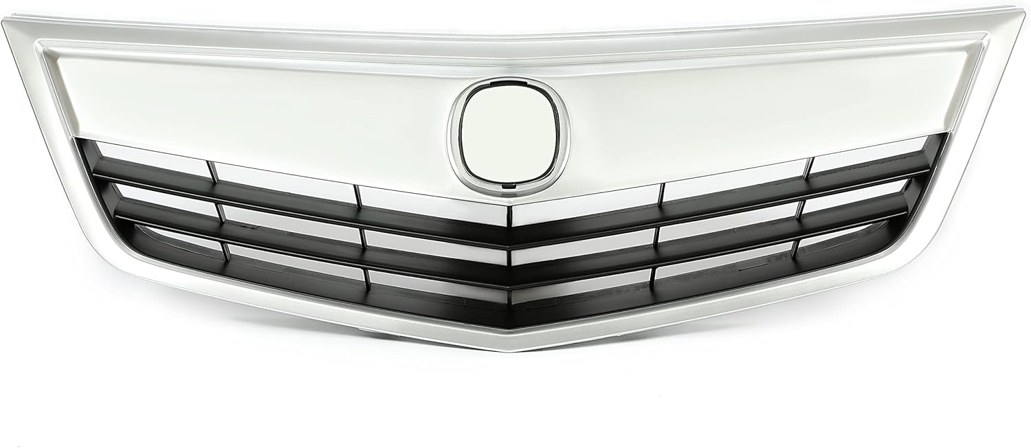 Upper Grill Compatible with 2011 2012 2013 2014 Acura TSX Plastic(ABS) 3-In-One Grille Buckle Installation Replacement for 71121TL2A51