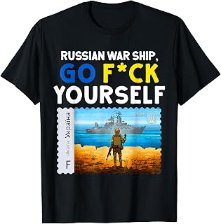 Vintage Ukraine Postage Stamp Flag Pride T-Shirt