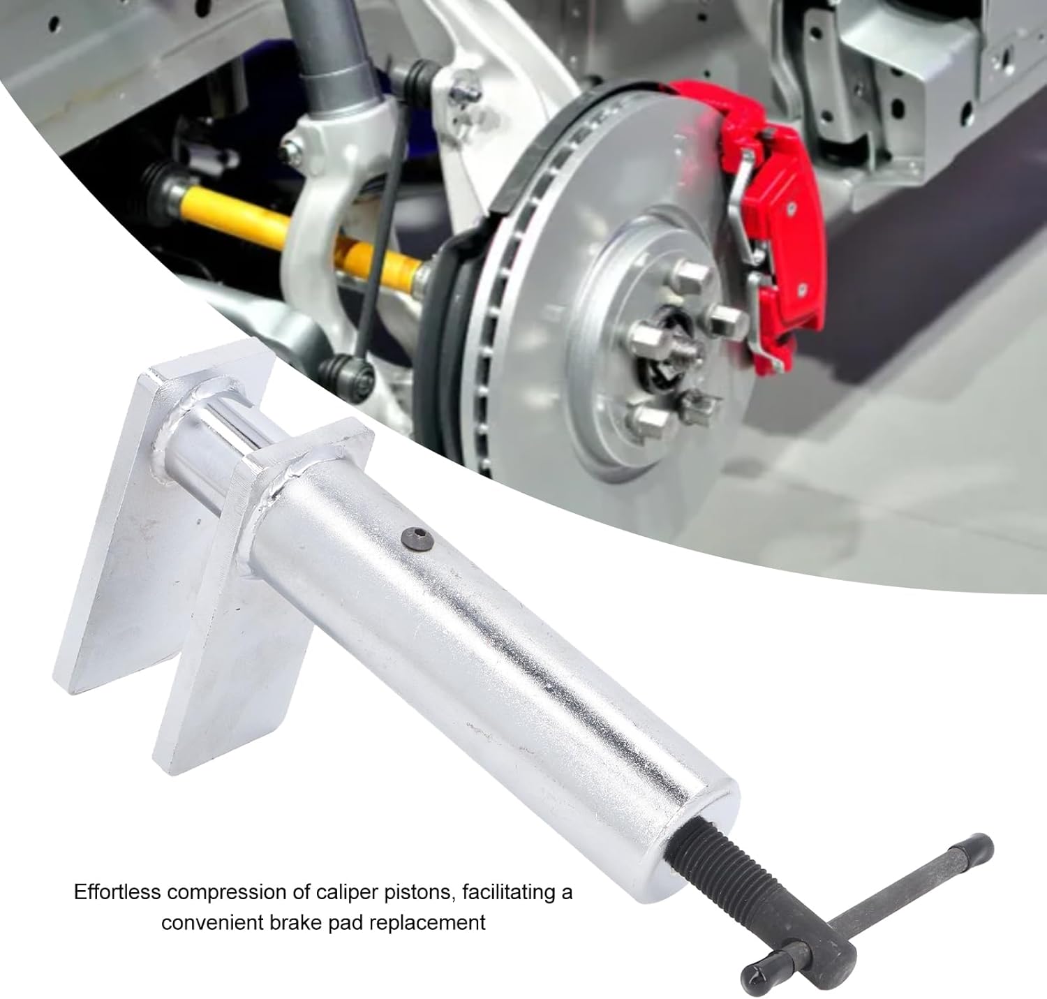 Gavigain Brake Caliper Tool for Multi Piston Brake Pad Spreader Universal Brake Caliper Piston Compression Tool