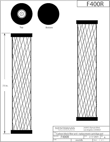 Miniatura 9 de Westbrass DT1F205-01 Victorian - Grifo de agua con sistema de tanque digital HotMaster DigiHot de latón pulido