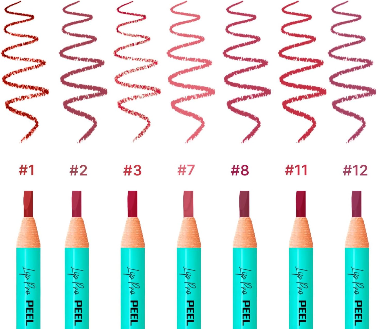 Amazon.com : Microblading Eyebrow Pencil Brow Mapping Pencil Ruler ...