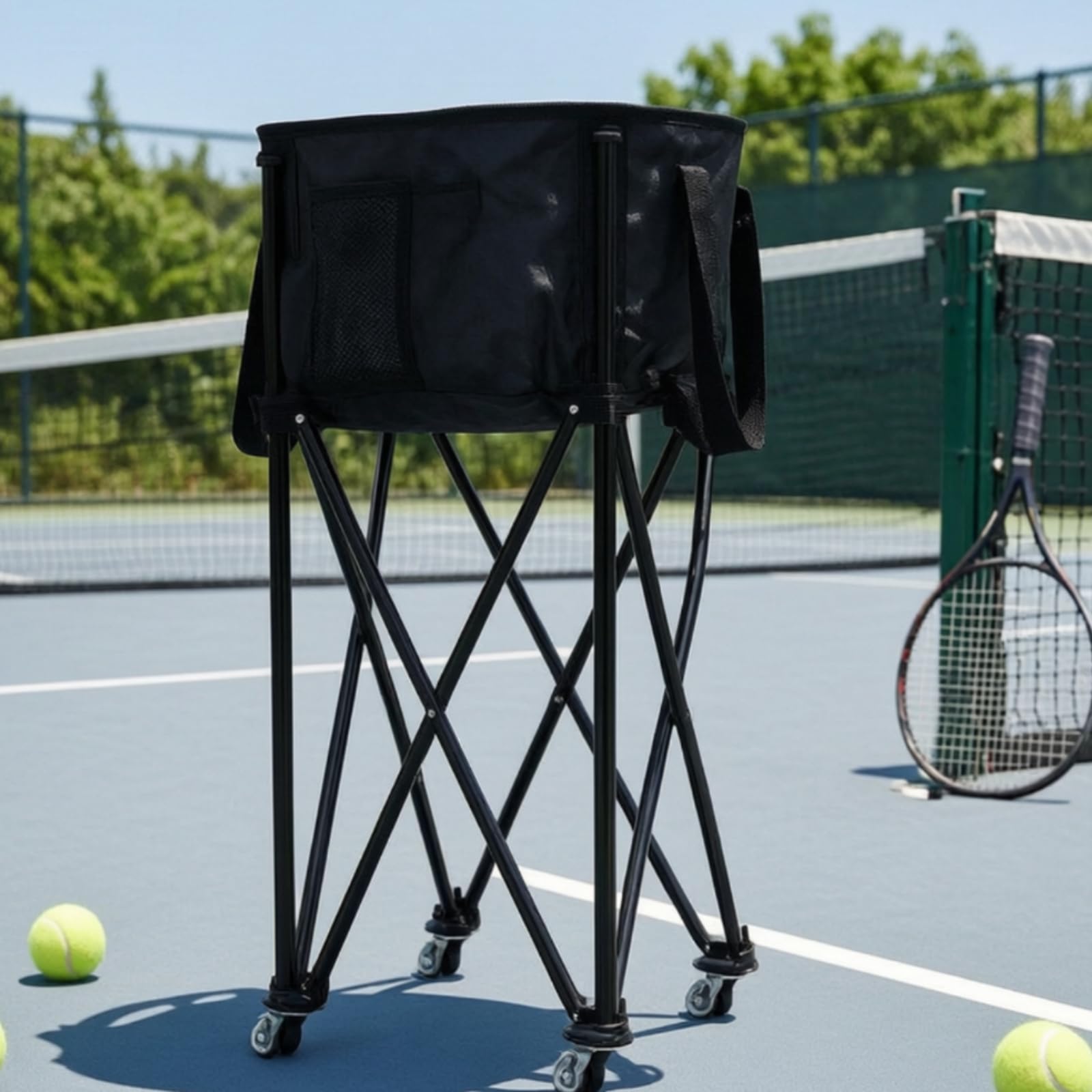 Chariot à Balles Tennis Portable