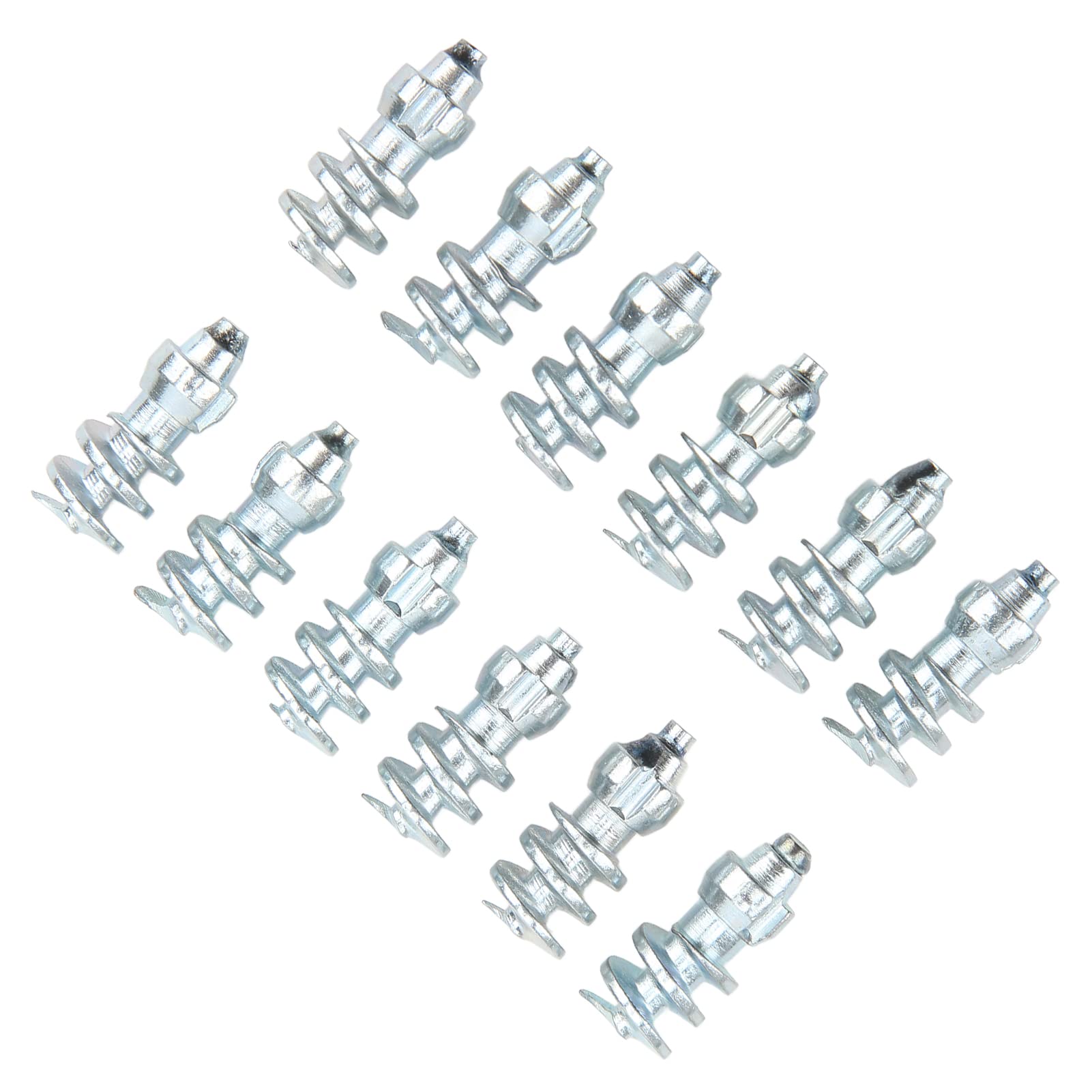 50 unidades de tacos para neumáticos, clavos antideslizantes de acero de tungsteno para neumáticos de nieve, tacos de 21 mm con base de aluminio para camiones, carretillas