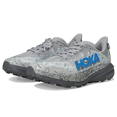 Hoka Kids Speedgoat 6 (Big Kid) Kids Shoes Galactic Grey/Hoka Blue
