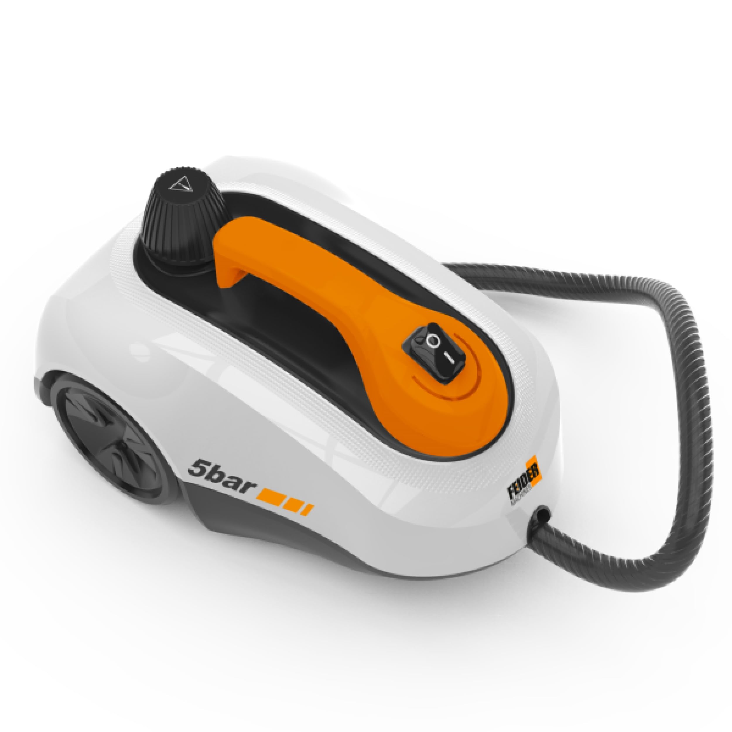 FEIDER - Nettoyeur Vapeur Traîneau 1800W - Appareil Nettoyant - Nettoyage 100% Naturel sans Produit Chimique - Parfait pour Sol, Tissu, Vitre et Canapé - Prise en Main Facile - FHNV1800