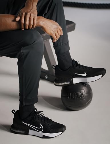 Nike Mens Training Shoe M Air Max Alpha Trainer 6, Black/White-Black, FQ1833-001, 43 EU (M 9.5 US) - 2