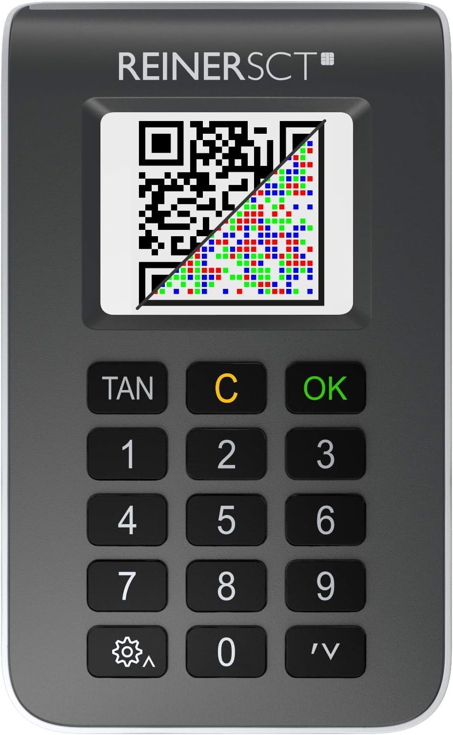 REINER SCT tanJack photo QR I Chip Tan Generator for Online Banking