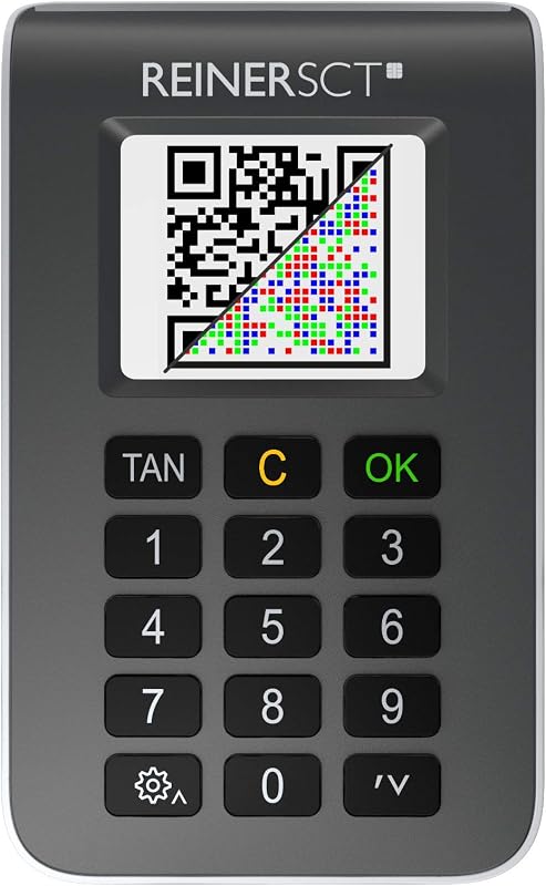 REINER SCT tanJack Photo QR chipTAN generátor online bankoláshoz