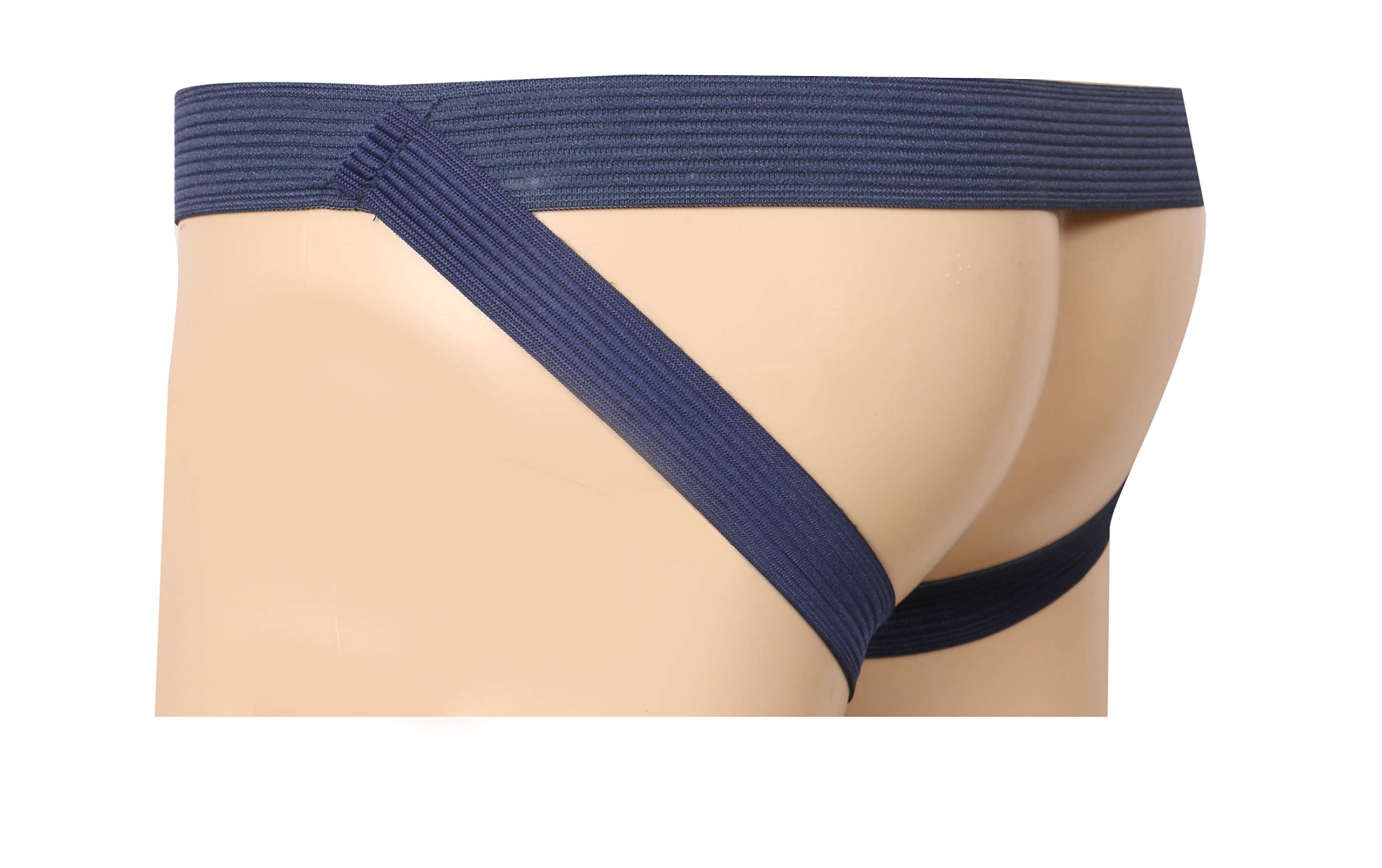 KD - Tanga - para hombre Pack 2 Navy Blue XXXL