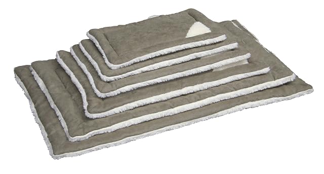 Foto 3 de 7 de Kerbl Pet Cojín para tumbona Cleo, gris/blanco, 58x36x4 cm, cama para perros, tumbona, cojín para perros
