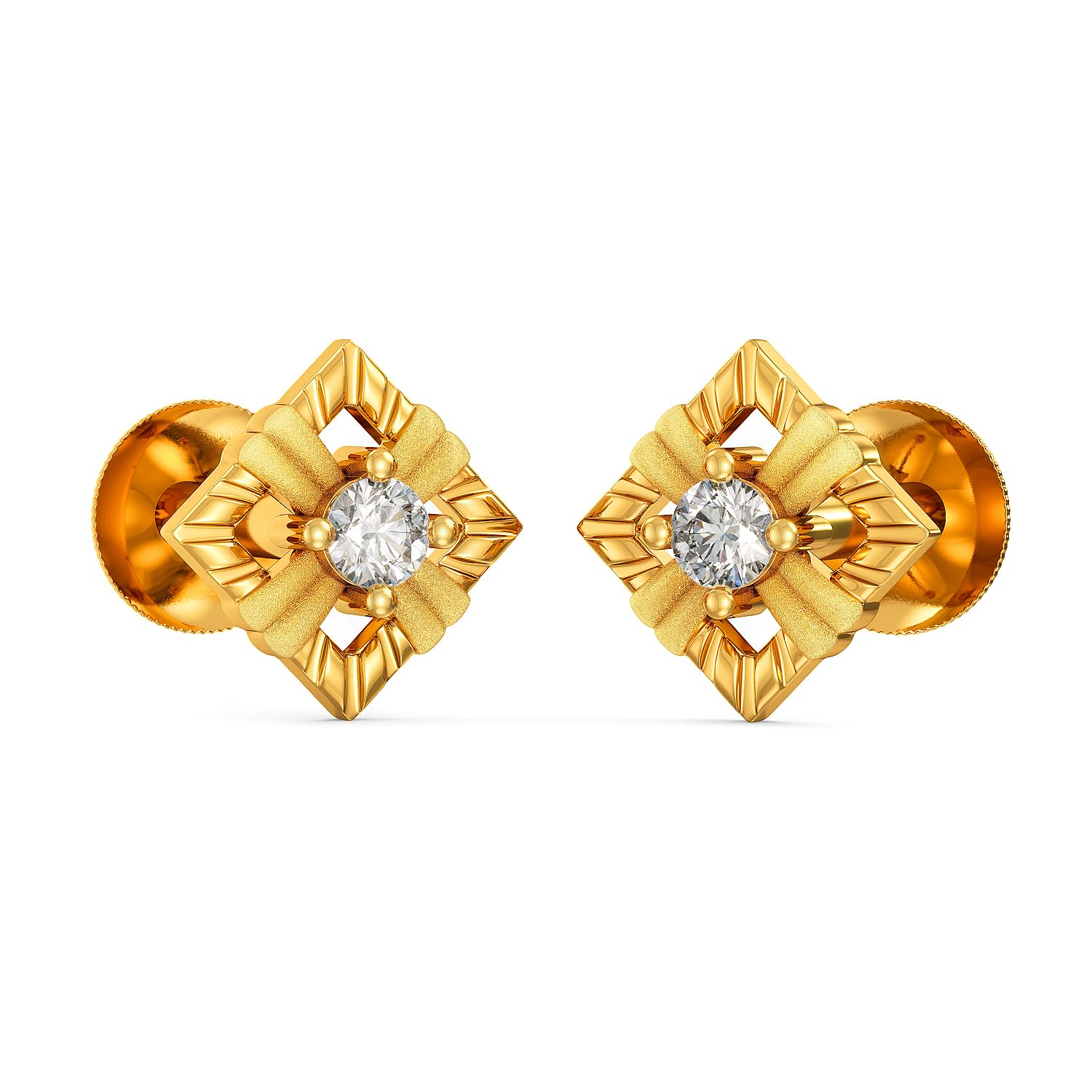 Joyalukkas Women 22K (916) Golden Flower Stud Earrings (B0CV7ZTS7Q) Amazon Price History, Amazon Price Tracker