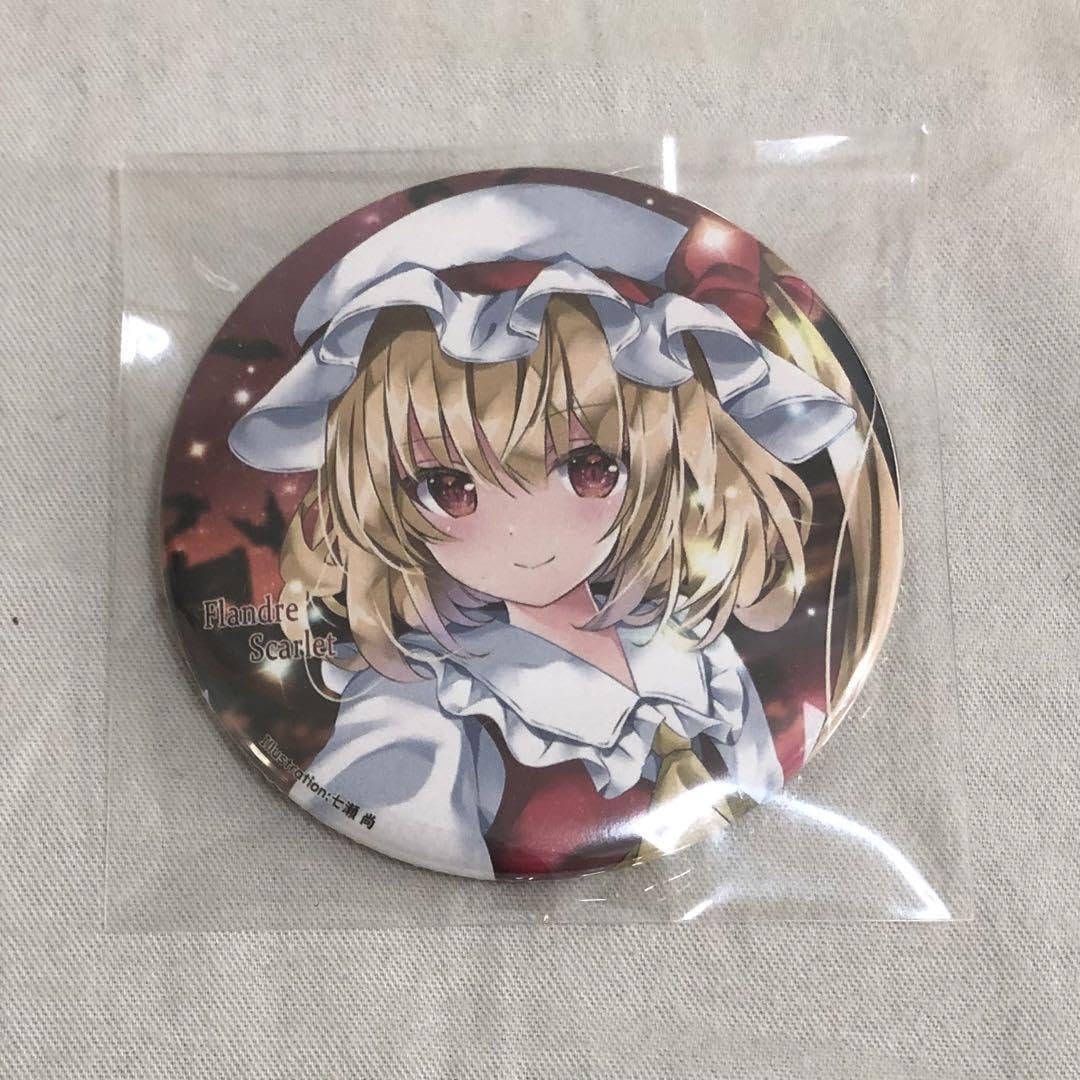 Amazon | 東方 フランドール スカーレット 缶バッジ | バッジ | おもちゃ