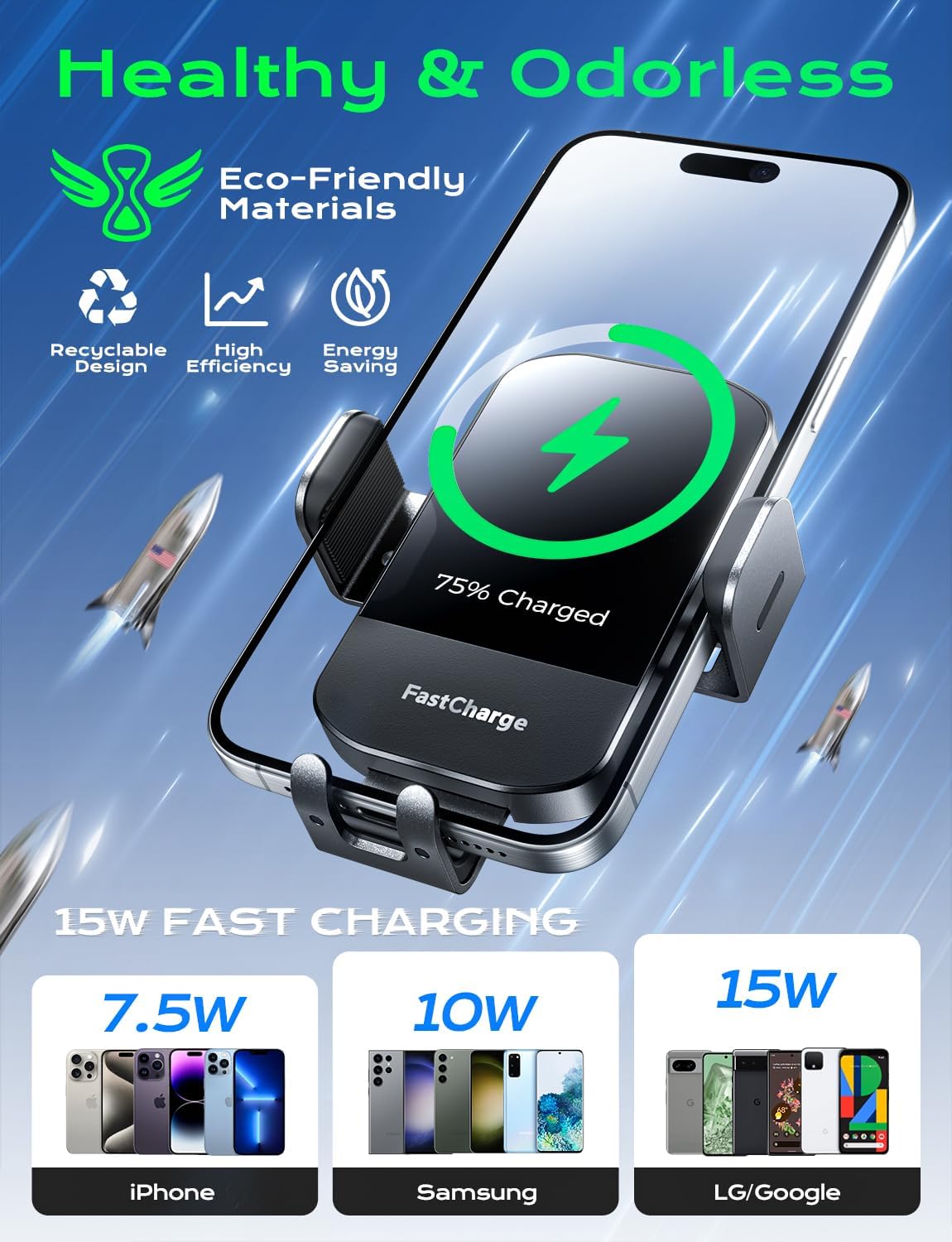 Effortless Charging: CHGeek Wireless Car Charger Review for Your Latest iPhone and Samsung Galaxy