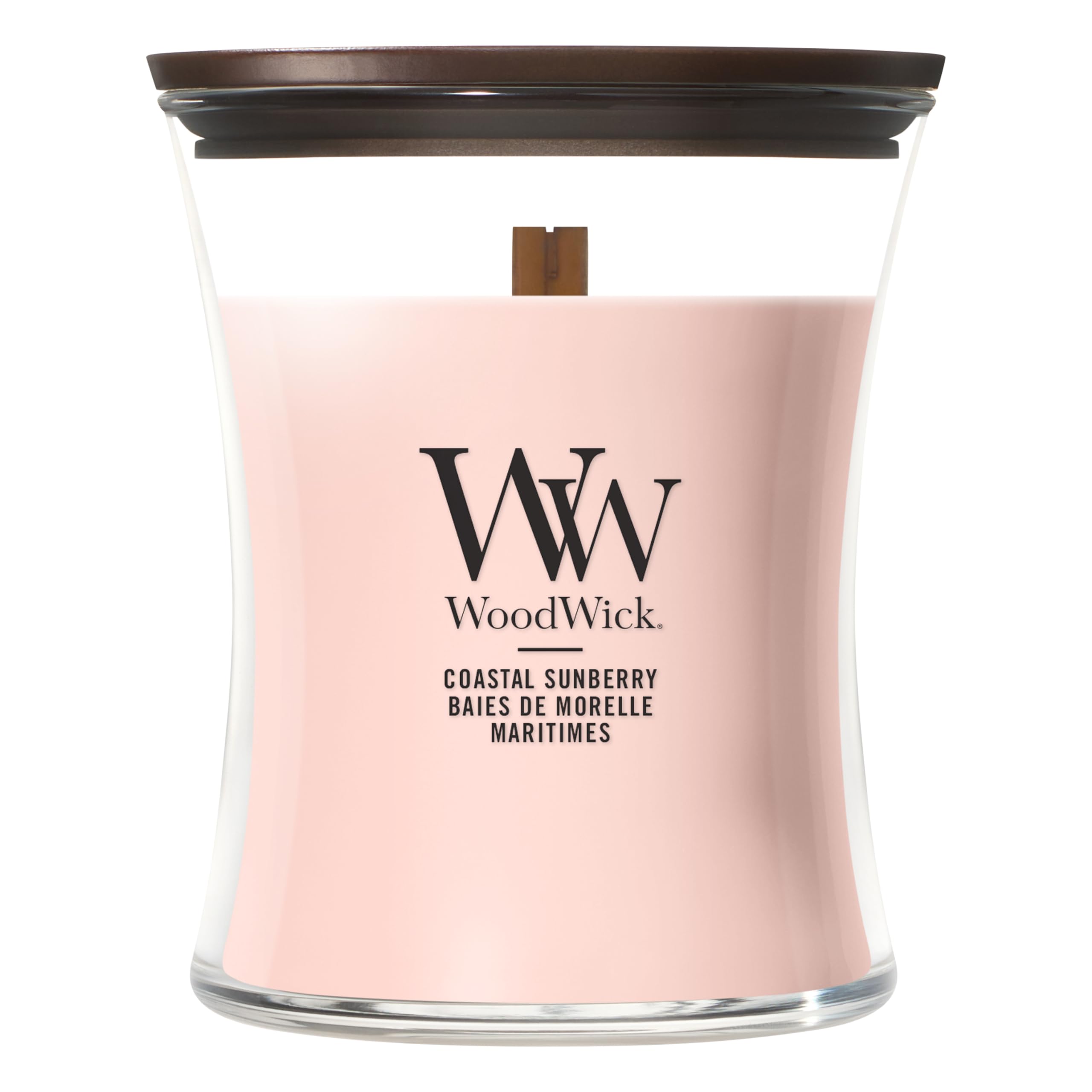 WoodWick | Medium Candle | Coastal Sunberry | Great Gift for Women