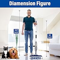 Vista 5 de Trapeadores para limpieza de suelos con rociador húmedo con botella recargable de 14 onzas y 3 almohadillas de microfibra lavables, uso doméstico