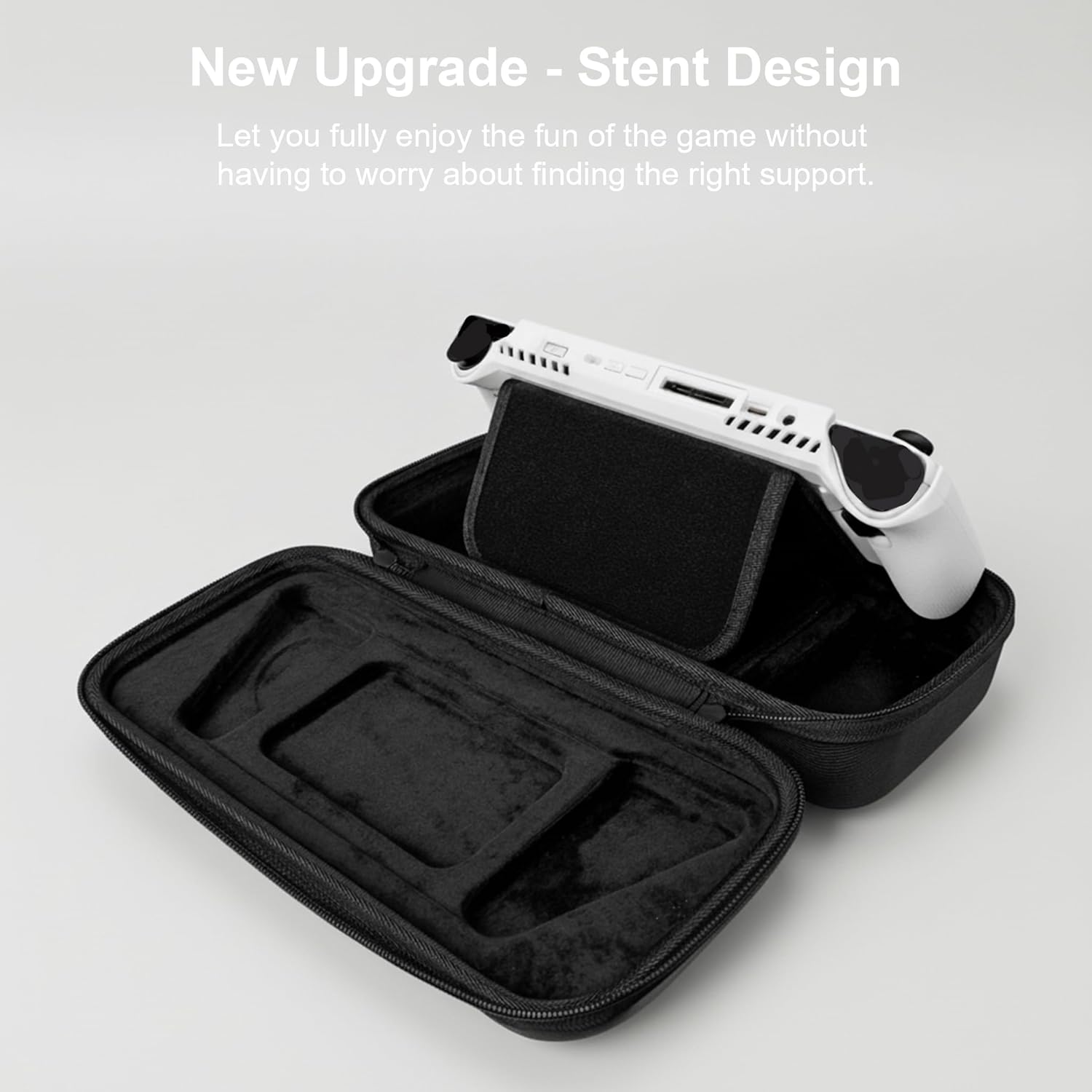 MeloSync Carrying Case Compatible with Switch 2/Steam Deck/ROG Ally X/Legion Go S, Protective Hard Shell Carry Case Built-in Charger & Docking Station Storage, Portable Travel Bag