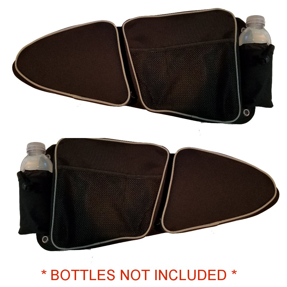 Top Notch Parts Replacement Door Bags For Polaris RZR XP 1000 TURBO XP4 900XC S900 Off Road Pair Knee Pad Storage