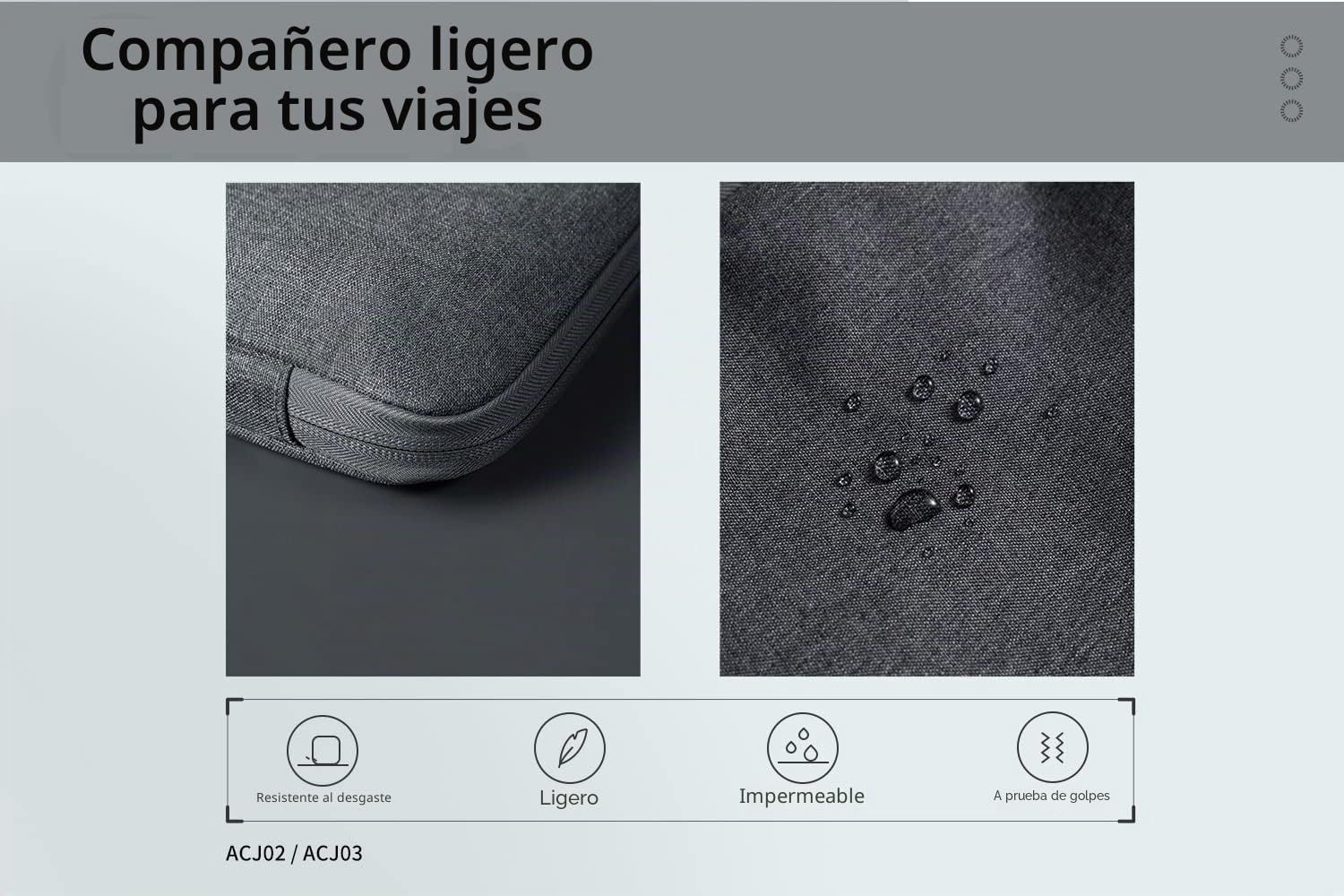 XP-PEN Funda Protectora ACJ03 para Tableta gráfica 16 Pulgadas | Para Artist 15.6 Pro, Artist Pro 16, Innovator 16, Artist Pro 16 TP