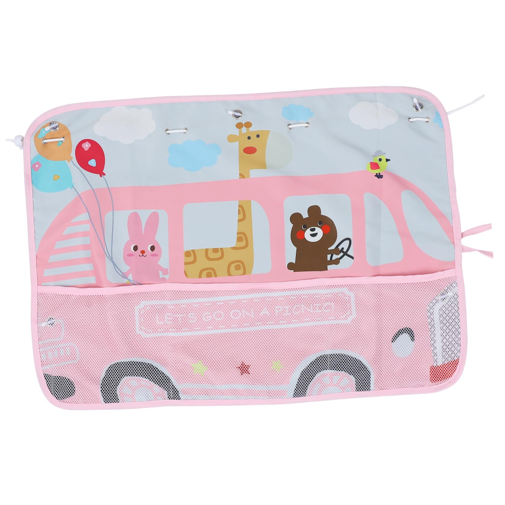 CALLARON Boy Girl's Car Curtains Vehicle Sun Shade Vehicle Side Window Shade Auto Window Shade Sun Shades for Car Windows Car Window Sun Blocker Car Front Blinds for Boy Girl