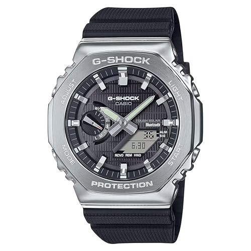 G-Shock Casio G-Steel Solar Connected Black Dial Black Resin Strap Watch - GBM2100-1A