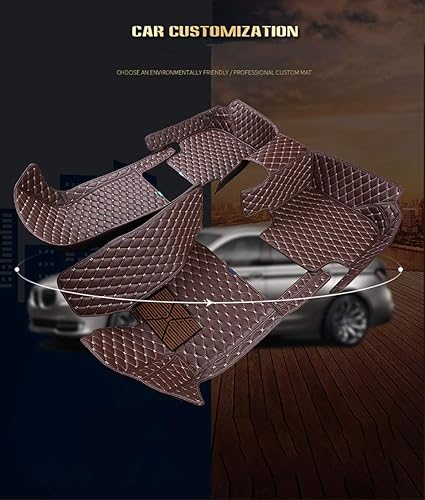 Tapetes de cuero impermeables, personalizables para la mayoría de los automóviles, SUV, camiones y vehículos deportivos, protección para todo tipo