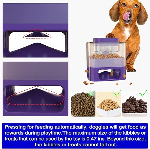 Miniatura 6 de KADTC Rompecabezas para perros Feeeder Juguetes para el cerebro del perro estimulación mentalmente estimulante juguete de rompecabezas mental para