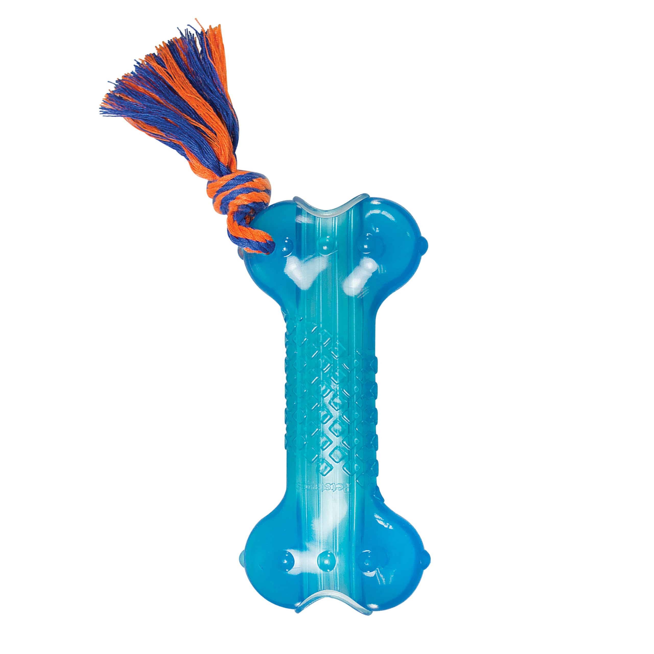 Orka Bone Royal Blue Treat-Dispensing Dog Chew Toy
