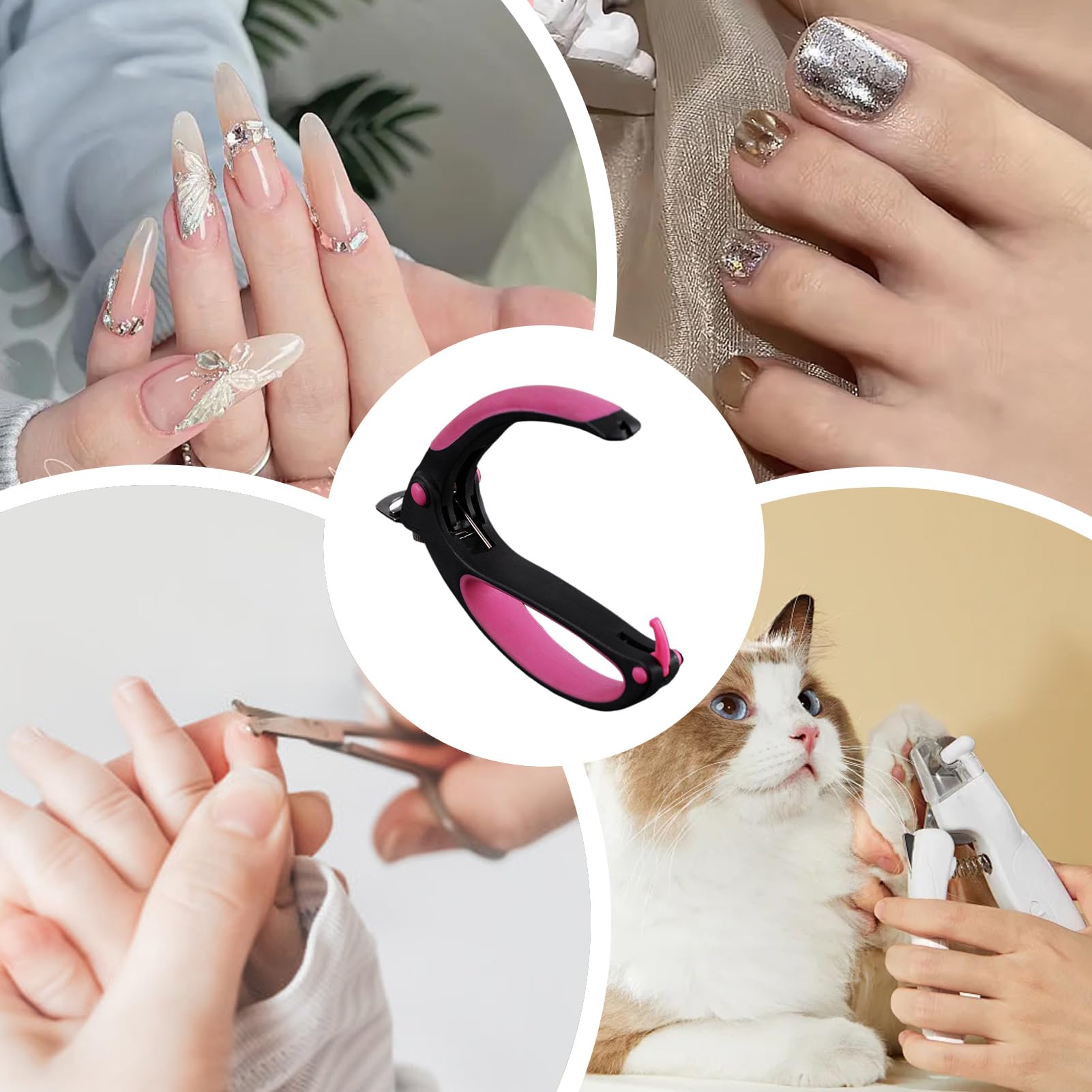 Nagelknipser für Männer | Nagelknipser für Füße – Sicherheits-Pflegewerkzeug aus Edelstahl für Frauen, Haus, Tiere, Pediküre, Maniküre und Salon
