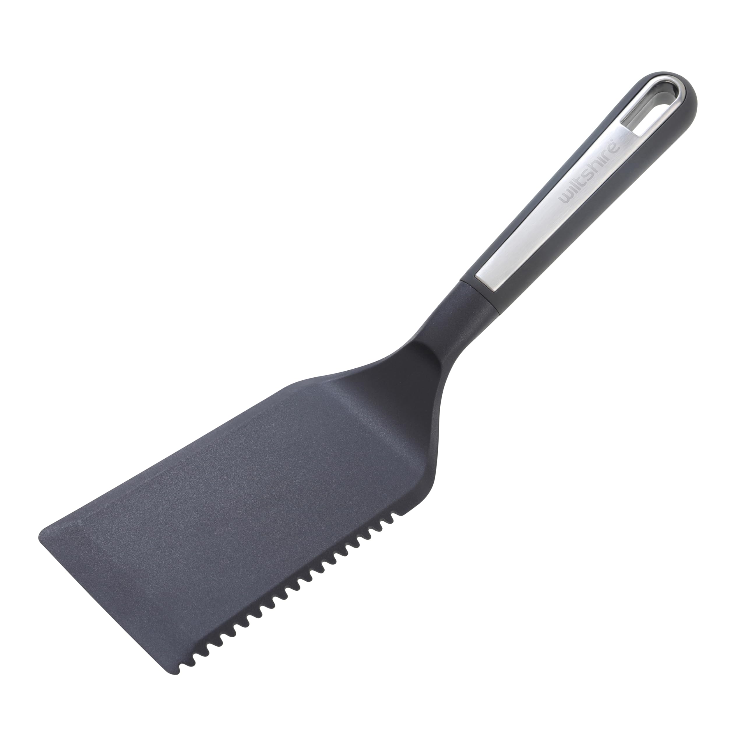 Wiltshire Aspire Lasagna Turner, Flipping & Turning, Solid Cooking Spatula Cutting Edge, Fish Slice, Heat-Resistant Utensil