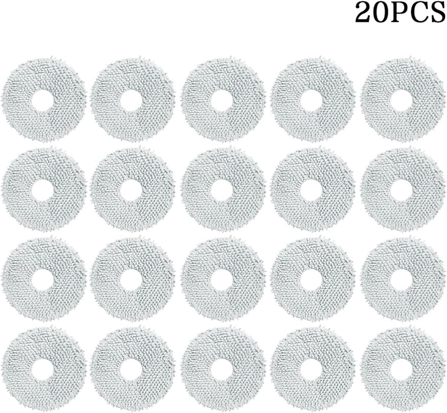 Mopping Pad ，Compatibility for Dreame Bot L10s Pro Ultra S10 / for Xiaomi Mijia Omni Roboter X10 + Vacuum Cleaner Accessories(20pcs)