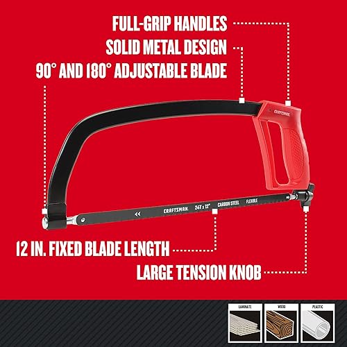 Miniatura 2 de CRAFTSMAN - Sierra de mano, sierra de 12 pulgadas (CMHT20138)