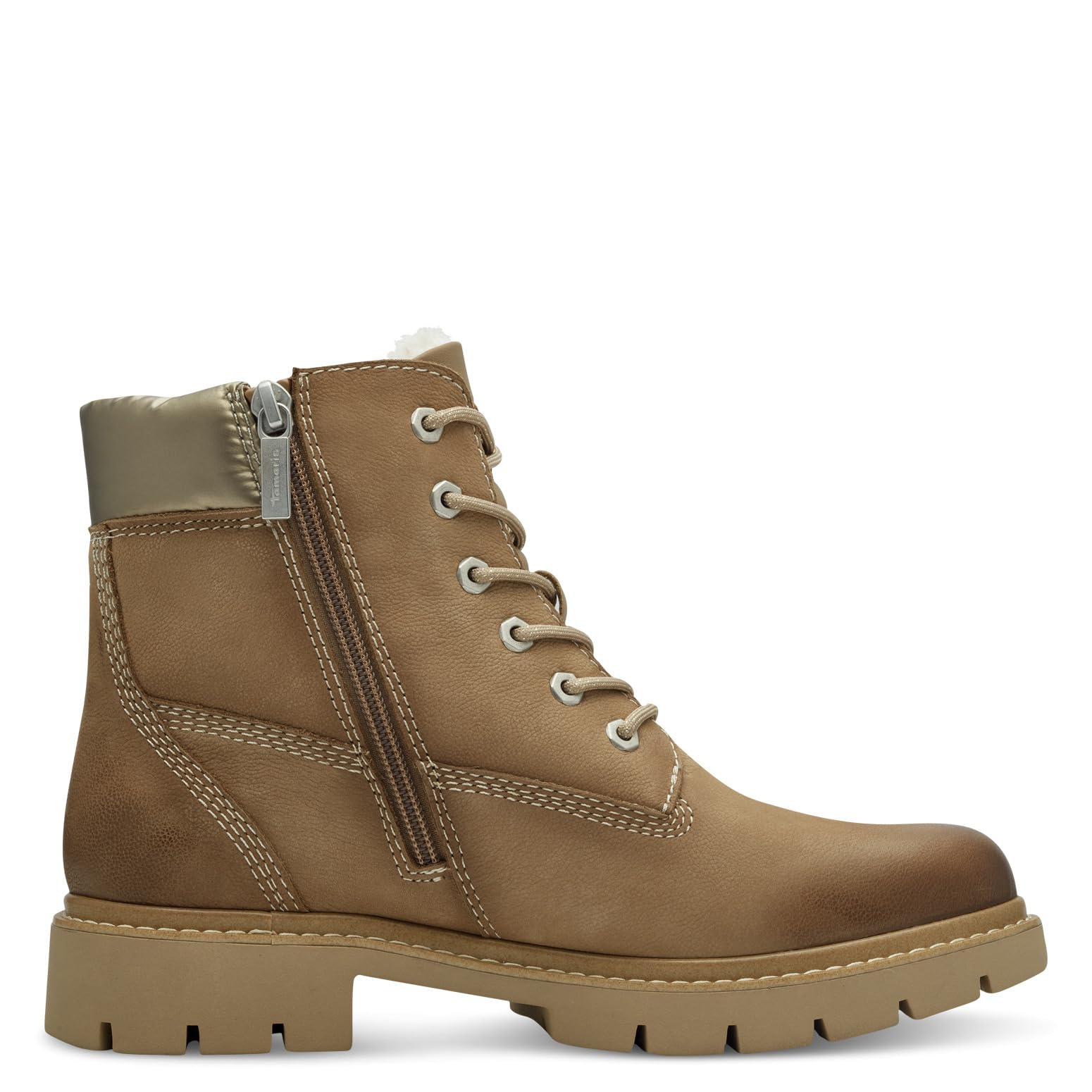 Tamaris Kobiety Tamaris Comfort Damskie Buty Z Podszewką Ze Sznurowaniem I TexModa — buty