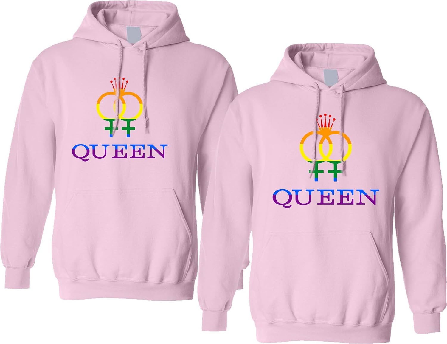 Queen Lesbian Couples Hoodies Villanelle Jesus Outfit Cartoon