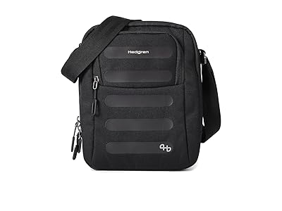 Hedgren Relax M Cross Body Handbags Black, Polyester
