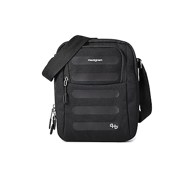 Hedgren Relax M Cross Body Handbags Black, Polyester