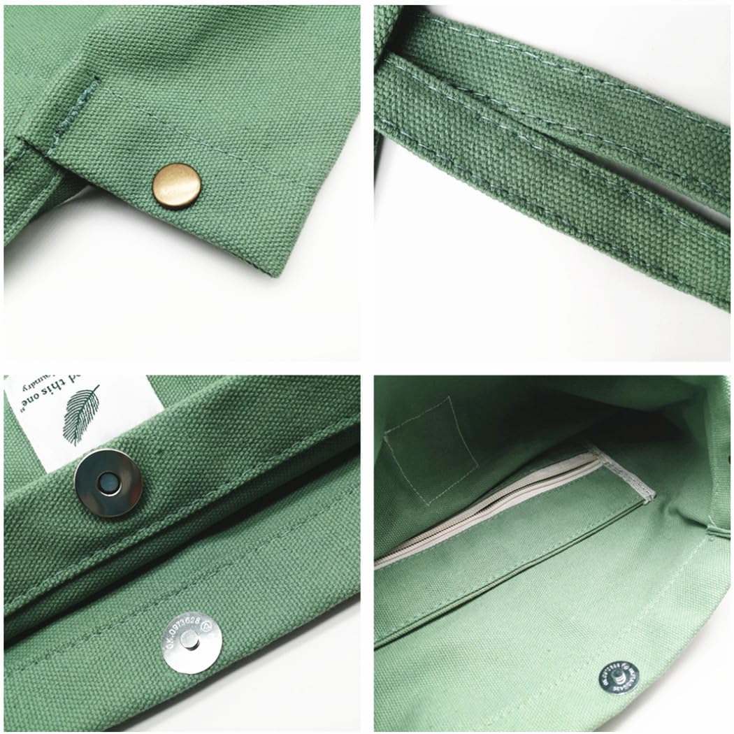 oukesin Borsa a tracolla in tela da donna borsa a tracolla grande capacità turismo scolastico casual